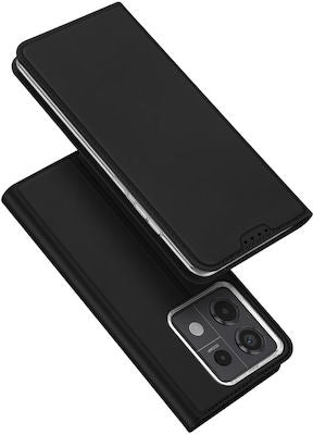 Dux Ducis Skin Pro Wallet Σιλικόνης Μαύρο (Redmi Note 13 Pro 5G)