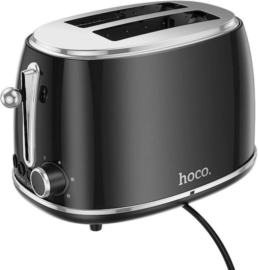 Hoco Φρυγανιέρα 2 Θέσεων 850W Μαύρη