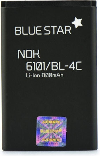 Blue Star Συμβατή Μπαταρία Αντικατάστασης 800mAh για NOK 6101, NOK 6100, NOK 5100.