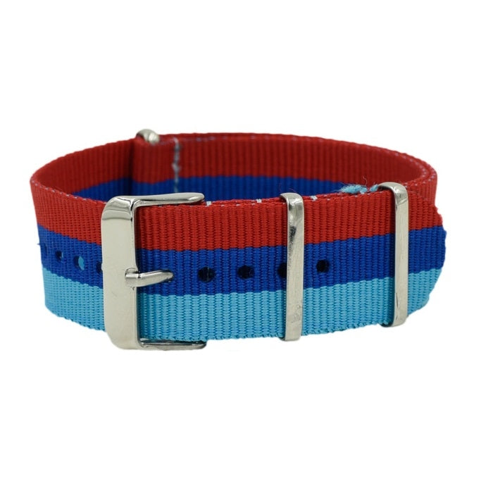 Tzevelion S151 Υφασμάτινο Λουράκι Nato Κόκκινο 20mm