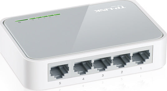 TP-LINK TL-SF1005D v12 Unmanaged L2 Switch με 5 Θύρες Ethernet