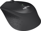 Logitech M330 Silent Plus Ασύρματο Ποντίκι Μαύρο