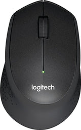 Logitech M330 Silent Plus Ασύρματο Ποντίκι Μαύρο
