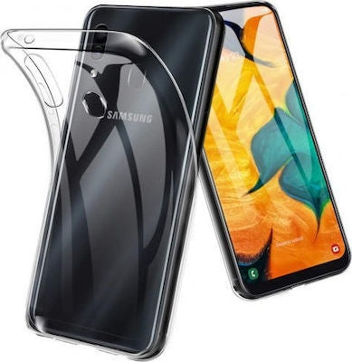 Back Cover Σιλικόνης 0.3mm Διάφανο (Galaxy A40)