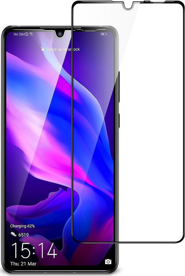 5D Full Glue Full Face Tempered Glass Black (Huawei P30 Lite)