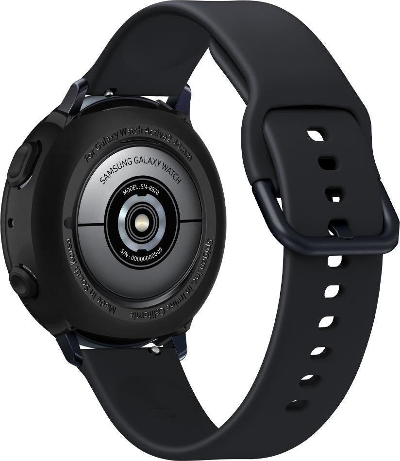 Spigen Liquid Air Θήκη Σιλικόνης σε Μαύρο χρώμα για το Galaxy Watch Active 2 44mm