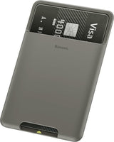 Baseus Αυτοκόλλητη Θήκη Καρτών Light Grey