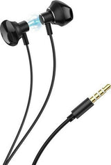 Hoco M75 Belle In-ear Handsfree με Βύσμα 3.5mm Μαύρο