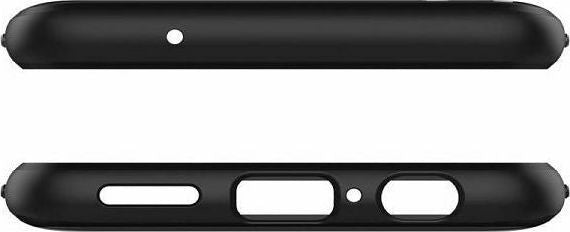 Spigen Rugged Armor Back Cover Μαύρο (Galaxy A20s)