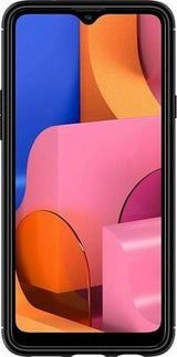 Spigen Rugged Armor Back Cover Μαύρο (Galaxy A20s)