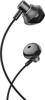 Hoco M75 Belle In-ear Handsfree με Βύσμα 3.5mm Μαύρο