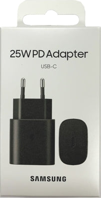 Samsung USB-C Wall Adapter Μαύρο (Fast Travel Charger 25W)
