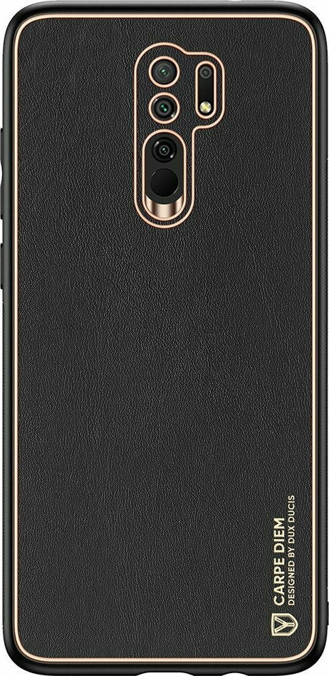 Dux Ducis Yolo Elegant Back Cover Δερματίνης / Πλαστικό Μαύρο (Redmi 9)