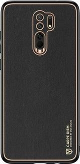 Dux Ducis Yolo Elegant Back Cover Δερματίνης / Πλαστικό Μαύρο (Redmi 9)
