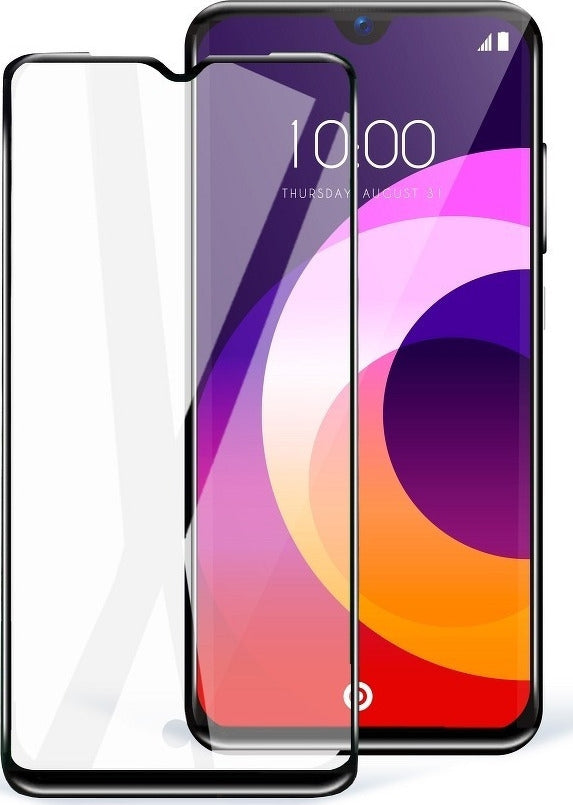 5D Full Glue Ceramic Full Face Tempered Glass Μαύρο (Galaxy A02s)