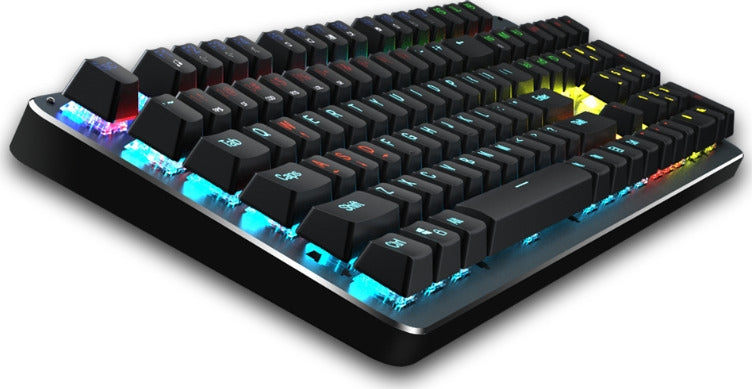Meetion MK007 Gaming Μηχανικό Πληκτρολόγιο με Custom Blue διακόπτες και RGB φωτισμό (Αγγλικό US)