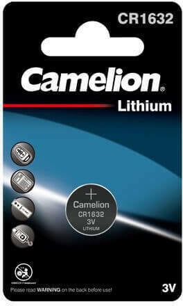 Camelion Μπαταρία Λιθίου Ρολογιών CR1632 3V 1τμχ