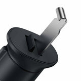 Baseus Βάση Κινητού Αυτοκινήτου Metal Age II με Ρυθμιζόμενα Άγκιστρα Μαύρη