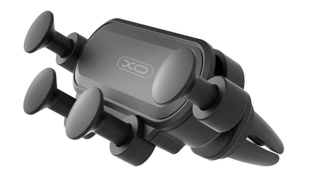 XO Βάση Κινητού Αυτοκινήτου C41 Black με Ρυθμιζόμενα Άγκιστρα