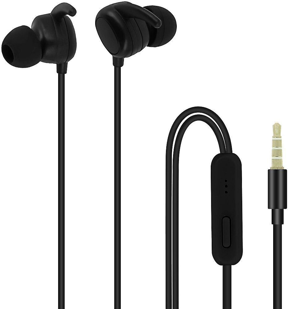 Setty Sport In-ear Handsfree με Βύσμα 3.5mm Μαύρο