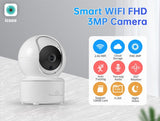 Powertech IP Κάμερα Παρακολούθησης Wi-Fi 3MP Full HD+ με Αμφίδρομη Επικοινωνία και Φακό 3.6mm PT-1085