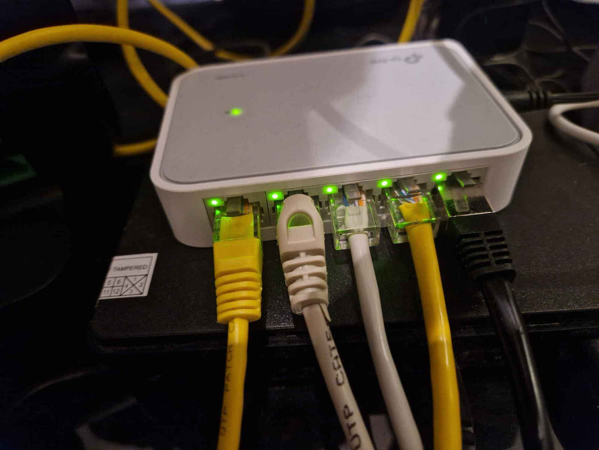 TP-LINK TL-SF1005D v12 Unmanaged L2 Switch με 5 Θύρες Ethernet