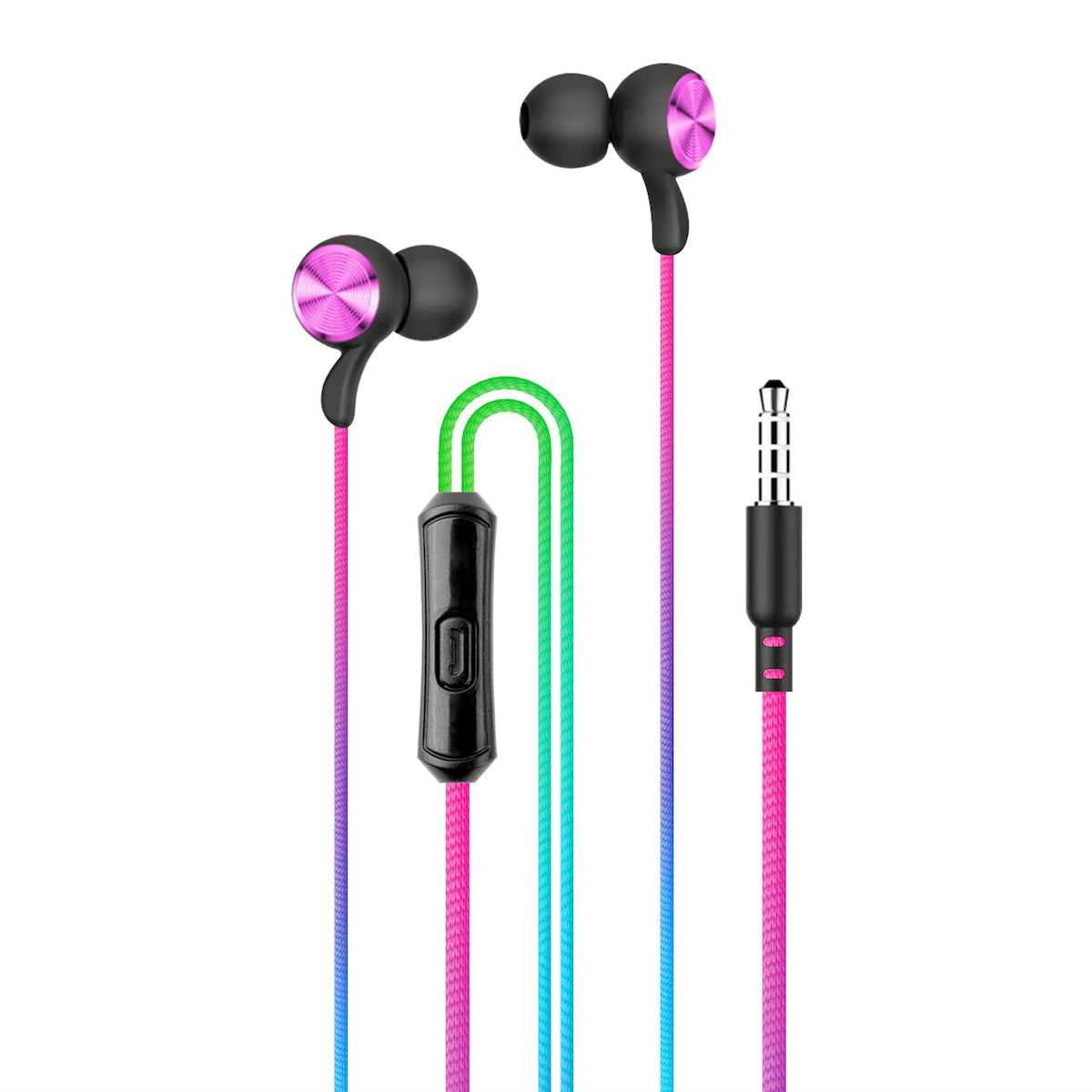 Setty In-ear Handsfree Ακουστικά με Βύσμα 3.5mm Πολύχρωμο