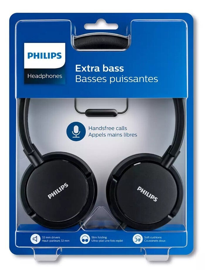 Philips SHL5005 Ενσύρματα On Ear Ακουστικά Μαύρα