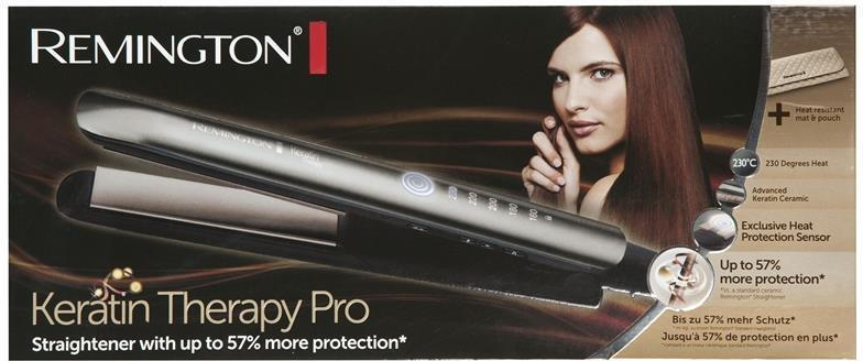 Remington Keratin Therapy Pro S8590 Πρέσα Μαλλιών με Κεραμικές Πλάκες