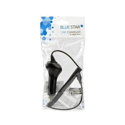 Blue Star Φορτιστής Αυτοκινήτου Universal Micro Usb Car Charger 1A Συνολικής Έντασης 1A μαζί με Καλώδιο micro-USB και