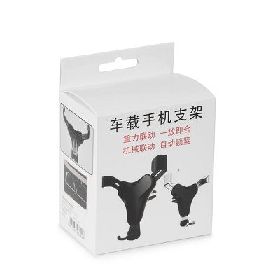 Βάση Κινητού Αυτοκινήτου Gravity Air Vent Bracket με Ρυθμιζόμενα Άγκιστρα