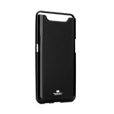 Mercury Jelly Back Cover Σιλικόνης Μαύρο (Galaxy A80)