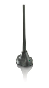 Philips SDV5100/12 Εσωτερική Κεραία Τηλεόρασης (απαιτεί τροφοδοσία) σε Μαύρο Χρώμα Σύνδεση με Ομοαξονικό (Coaxial) Καλώδιο