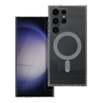 Mag Back Cover Σιλικόνης Διάφανο (Galaxy S23 Ultra)