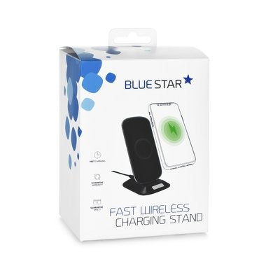 Blue Star Ασύρματος Φορτιστής (Qi Pad) Μαύρος (5901737881045)