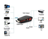Powertech HDMI male - 3.5mm / VGA female (CAB-H076)