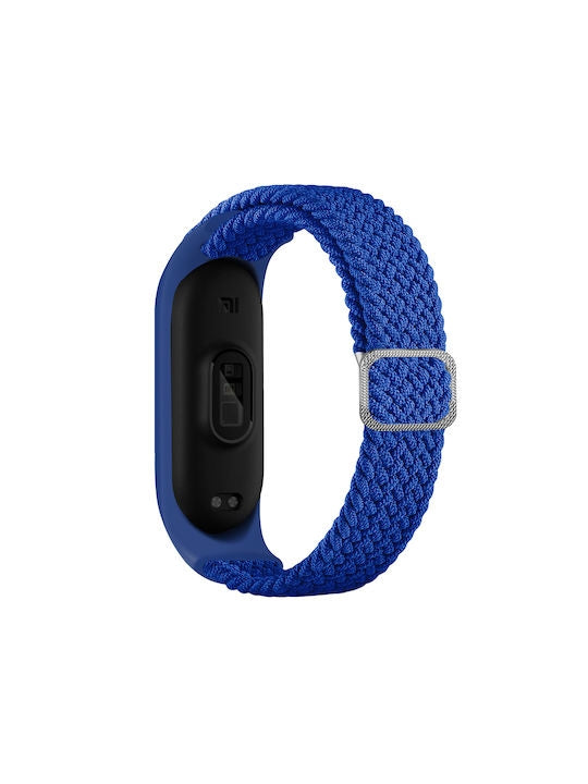 Hurtel Fabric Λουράκι Υφασμάτινο Μπλε (Mi Smart Band 5/Mi Smart Band 6)