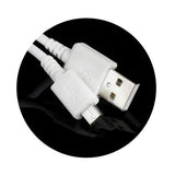 Forcell Φορτιστής με Θύρα USB-A και Καλώδιο micro USB Λευκός (5901737416780)