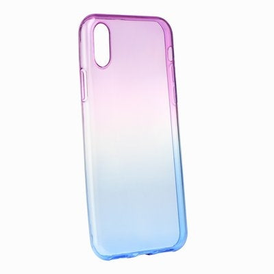 Forcell Ombre Back Cover Purple-Blue (iPhone X/Xs)