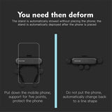 Βάση Κινητού Αυτοκινήτου Air Vent Phone Holder με Ρυθμιζόμενα Άγκιστρα