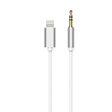 3.5mm to Lightning Cable Λευκό 1m (24919)