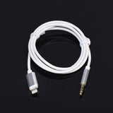 3.5mm to Lightning Cable Λευκό 1m (24919)