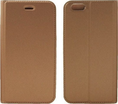 Dux Ducis Skin Pro Book Χρυσό-Ροζ (iPhone 6/6s)