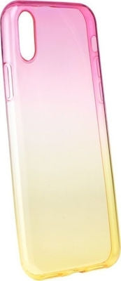 Forcell Ombre Back Cover Rose-Gold (iPhone X/Xs)
