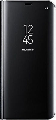 Clear View Book Μαύρο (Galaxy A41)