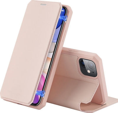 Dux Ducis Skin X Book Δερματίνης Ροζ (iPhone 12 Pro Max)