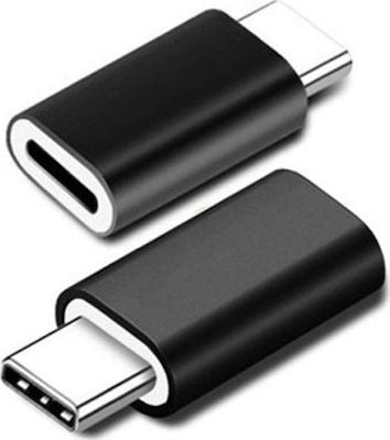 Μετατροπέας USB-C male σε Lightning female (801202350A)