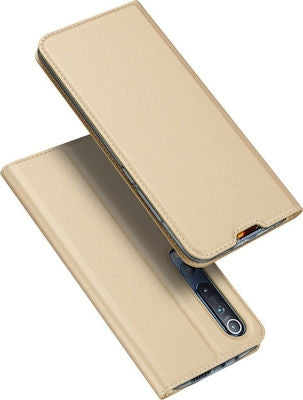 Dux Ducis Skin Pro Book Δερματίνης Χρυσό (Xiaomi Mi 10 / Mi 10 Pro)