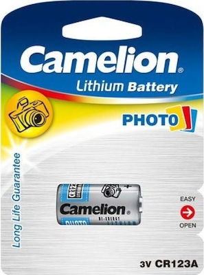 Camelion Photo Μπαταρία Λιθίου CR123 3V 1τμχ