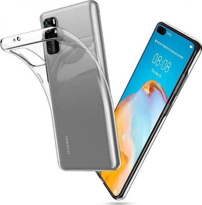 Back Cover Σιλικόνης 0.5mm Διάφανο (Huawei P40 Pro)